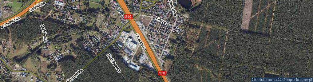 Zdjęcie satelitarne Kocia ul.